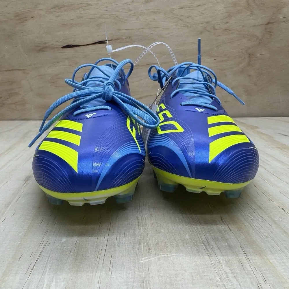 NEW Adidas F50 Messi Elite FG Mens Soccer Cleats Blue Sz 12 JP7435